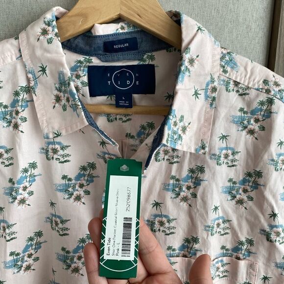 Even tide palm tree Hawaiian shirt - Picture 4 of 5